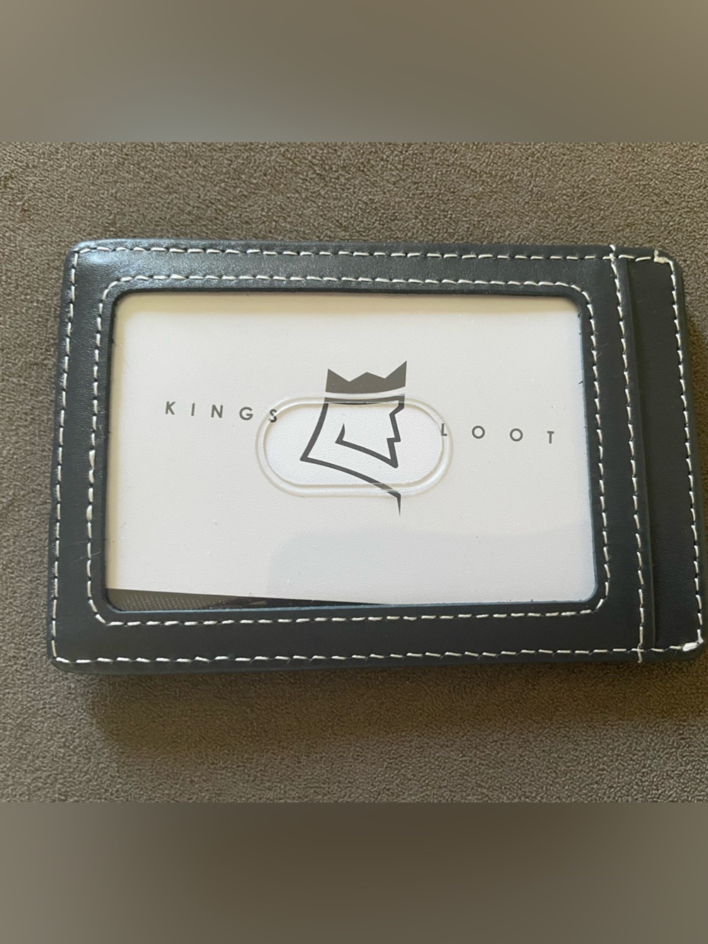 Navy Blue Tuscan Leather Kings Loot Wallet with Money Clip
